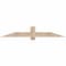 Ekena Millwork Eugene Smooth Timber Gable Bracket, Douglas Fir, 72"W x 12"H x 3 1/2"D x 5 1/2"F, 4/12 Pitch GBW072X12X0406EUG00SDF - alternate 1